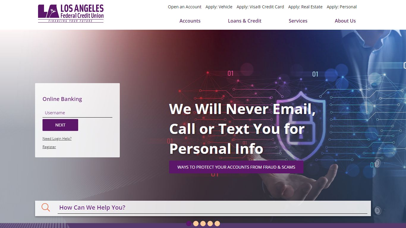 Home Page - Los Angeles Federal Credit Union